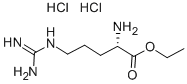 L-精氨酸乙酯盐酸盐结构式_36589-29-4结构式