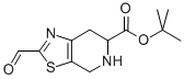 2-甲酰基-6,7-二氢-噻唑并[5,4-c]吡啶-5(4H)-羧酸-1,1-二甲基乙酯结构式_365996-10-7结构式