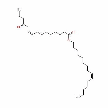 蓖麻酸油酯结构式_36781-75-6结构式