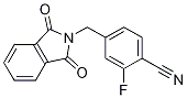 4-((1,3-二氧代异吲哚啉-2-基)甲基)-2-氟苯甲腈结构式_368426-72-6结构式
