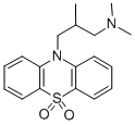 奥索马嗪结构式_3689-50-7结构式