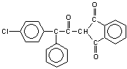 氯鼠酮结构式_3691-35-8结构式