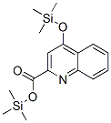 4-[(Trimethylsilyl)oxy]-2-quinolinecarboxylic acid trimethylsilyl ester Structure,36972-84-6Structure