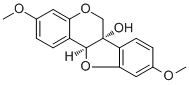 (6AS,11AS)-3,9-二甲氧基-6H-苯并呋喃并[3,2-C][1]苯并吡喃-6A(11AH)-醇结构式_370102-93-5结构式