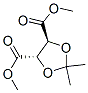 2,3-邻异亚丙基酒石酸-(+)-二甲酯结构式_37031-30-4结构式