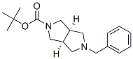 (3aR,6aS)-rel-六氢-5-(苯甲基)-吡咯并[3,4-c]吡咯-2(1H)-羧酸-1,1-二甲基乙酯结构式_370879-56-4结构式
