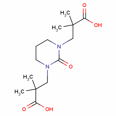 二氢-Alpha,Alpha,Alpha,Alpha-四甲基-2-氧代-2H,4H-嘧啶-1,3-二丙酸结构式_37133-43-0结构式