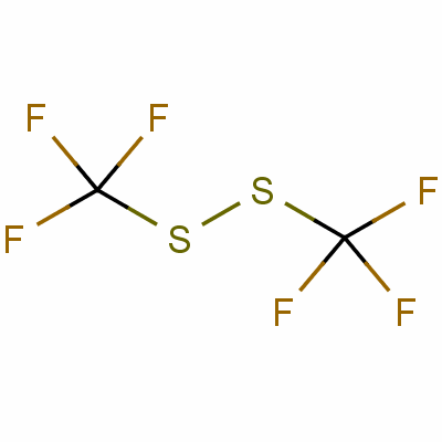 Bis(trifluoromethyl) disulfide Structure,372-64-5Structure