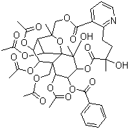 雷公藤定碱对照品结构式_37239-51-3结构式