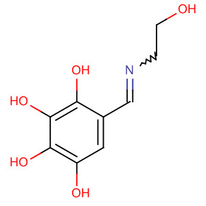 5-{(Z)-[(2-羟基乙基)亚氨基]甲基}-1,2,3,4-苯四醇结构式_373390-48-8结构式