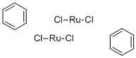 二氯苯基钌(II)二聚体结构式_37366-09-9结构式