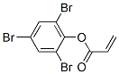 2,4,6-三溴苯丙烯酸酯结构式_3741-77-3结构式