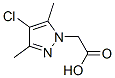 (4-氯-3,5-二甲基-1H-吡唑-1-基)乙酸结构式_374913-86-7结构式