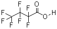 七氟丁酸结构式_375-22-4结构式