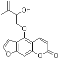 4-[(2-羟基-3-甲基-3-丁烯)氧基]-7h-呋喃并[3,2-g][1]苯并吡喃-7-酮结构式_37551-62-5结构式