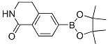 3,4-二氢-6-(4,4,5,5-四甲基-1,3,2-二噁硼烷)-1(2h)-异喹啉酮结构式_376584-30-4结构式