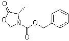 (4S)-4-甲基-5-氧代-1,3-噁唑啉-3-羧酸苄酯结构式_37661-60-2结构式