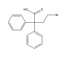 双苯溴丁酸结构式_37742-98-6结构式