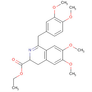 1-(3,4-二甲氧基苄基)-3-乙氧基羰基-3,4-二氢-6,7-二甲氧基异喹啉结构式_377733-28-3结构式