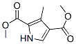 3-甲基吡咯-2,4-二羧酸二甲酯结构式_3780-42-5结构式