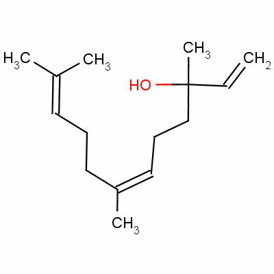 (6Z)-3,7,11-trimethyldodeca-1,6,10-trien-3-ol Structure,3790-78-1Structure