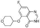 7-氟-5-((四氢-2H-吡喃-4-基)氧基)喹唑啉-4(3h)-酮结构式_379228-59-8结构式