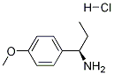 (R)-1-(4-甲氧基苯基)丙烷-1-胺盐酸盐结构式_379711-94-1结构式