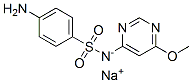 磺胺间甲氧基嘧啶钠结构式_38006-08-5结构式