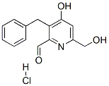 3-苄基羟基-6-羟甲基吡啶-2-甲醛盐酸盐结构式_38029-04-8结构式