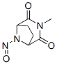 (9Ci)-3-甲基-8-亚硝基-3,8-二氮杂双环[3.2.1]辛烷-2,4-二酮结构式_38074-19-0结构式