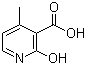 2-羟基-4-甲基烟酸结构式_38076-81-2结构式