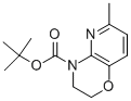 6-甲基-2,3-二氢-吡啶并[3,2-b][1,4]噁嗪-4-羧酸叔丁酯结构式_381226-84-2结构式