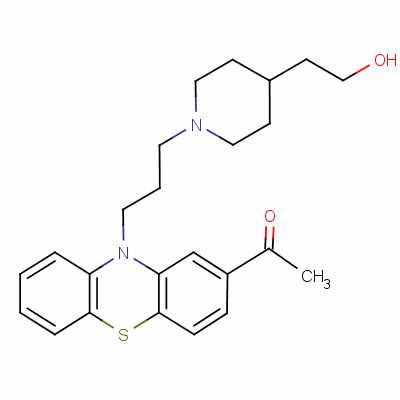 乙酰哌普嗪结构式_3819-00-9结构式