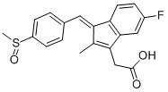 舒林酸结构式_38194-50-2结构式