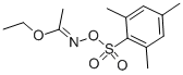 O-(2,4,6-三甲基苯磺酰基)乙酰羟肟酸乙酯结构式_38202-27-6结构式