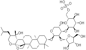 假马齿苋皂苷I结构式_382148-47-2结构式