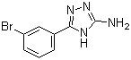5-(3-溴苯基)-4H-1,2,4-三唑-3-胺结构式_383130-99-2结构式