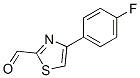 4-(4-氟苯基)-1,3-噻唑-2-甲醛结构式_383142-69-6结构式