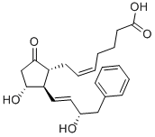 (5Z)-7-{(1r,2r,3r)-3-hydroxy-2-[(3s)-3-hydroxy-4-phenyl-1-buten-1-yl]-5-oxocyclopentyl}-5-heptenoic acid Structure,38315-44-5Structure