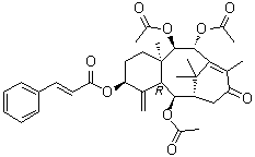 紫杉宁结构式_3835-52-7结构式