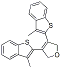 3,4-双-(3-甲基-苯并[b]噻吩-2-基)-2,5-二氢-呋喃结构式_383897-80-1结构式