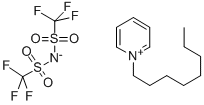 N-辛基吡啶双(三氟甲烷磺酰)亚胺盐结构式_384347-06-2结构式