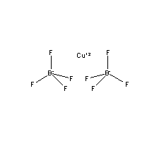 氟硼酸铜结构式_38465-60-0结构式