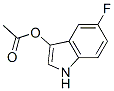 5-氟-1H-吲哚-3-醇-3-乙酸酯结构式_3849-75-0结构式