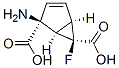 (1R,5r,6r)-2-amino-6-fluorobicyclo[3.1.0]hex-3-ene-2,6-dicarboxylic acid Structure,385372-16-7Structure