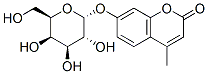 4-甲基伞形酮-alpha-d-吡喃葡糖结构式_38597-12-5结构式