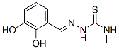 (9Ci)-2-[(2,3-二羟基苯基)亚甲基]-N-甲基-肼硫代甲酰胺结构式_386255-43-2结构式