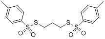 s,s-三甲烯(p-甲苯硫代磺酸盐)结构式_3866-79-3结构式