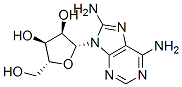 8-氨基腺苷酸结构式_3868-33-5结构式