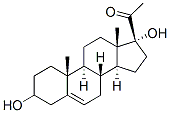 17a-羟基孕烯醇酮结构式_387-79-1结构式